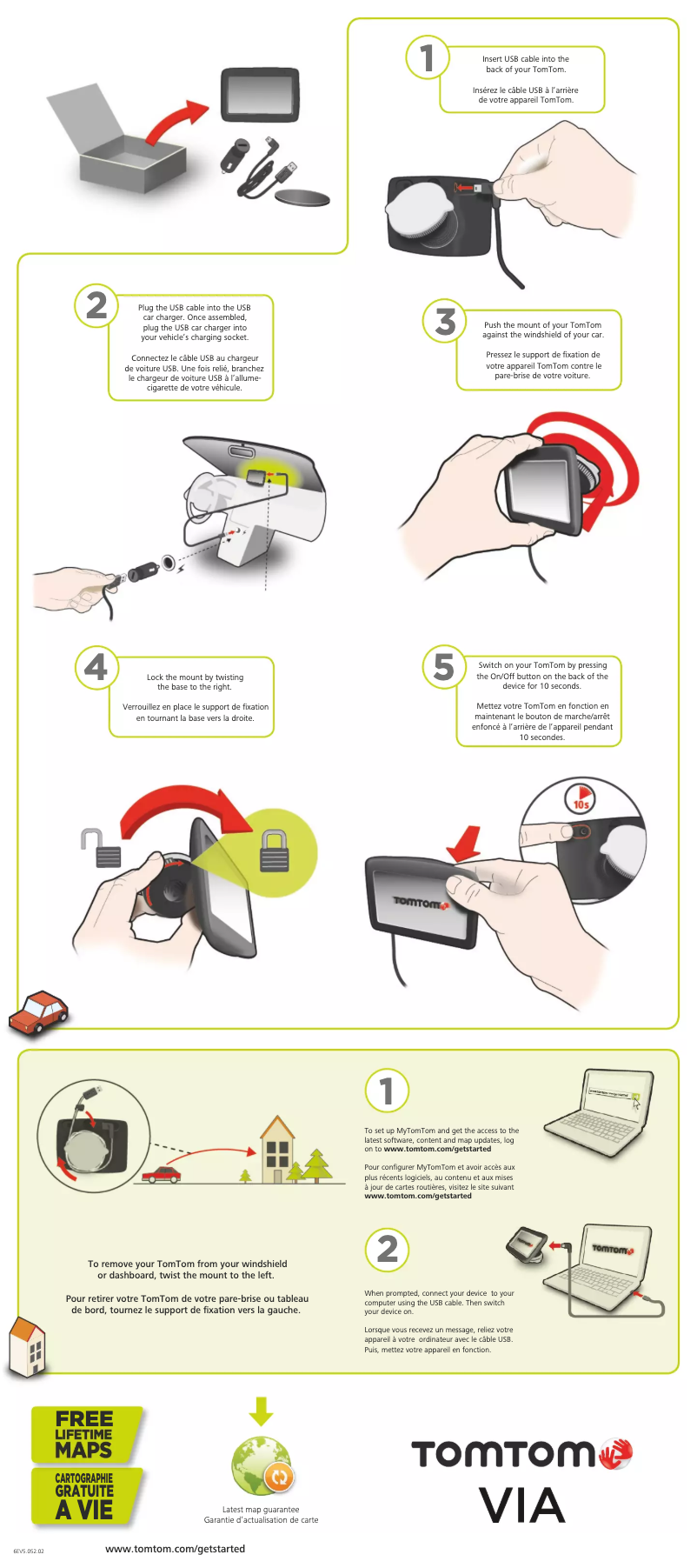 Página 1 del manual Manual de usuario TomTom VIA 1410