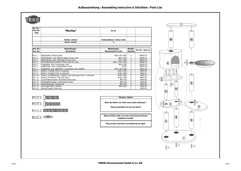 Página nº 1 - Manual de usuario Trixie Moriles