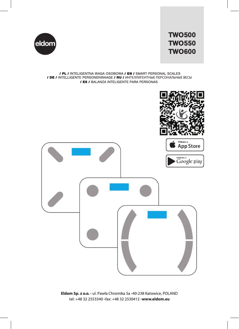 Imagen de la primera página del manual del dispositivo ELLIE TWO600