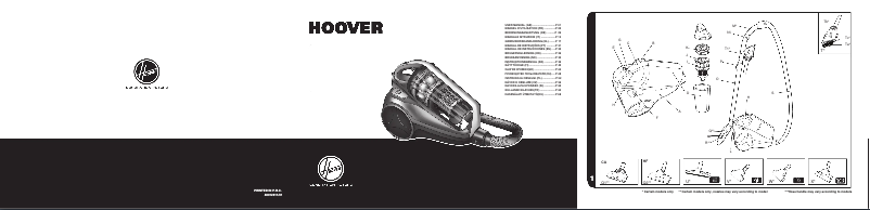 Página nº 1 - Manual de usuario Hoover RE71_RE10011