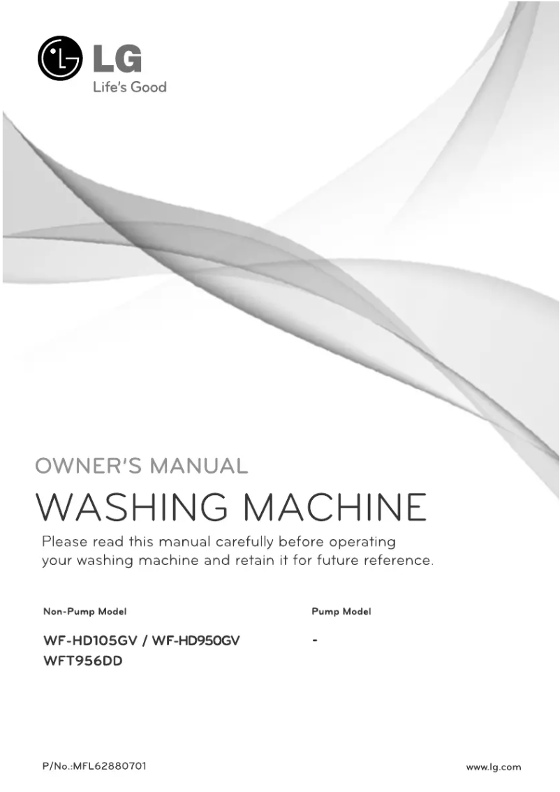 Imagen de la primera página del manual del dispositivo WF-FD950GV