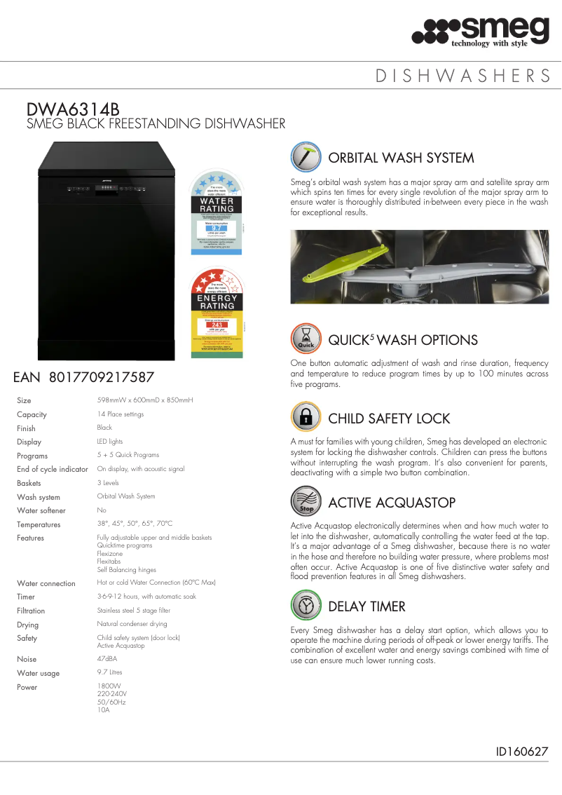 Imagen de la primera página del manual del dispositivo DWA6314B