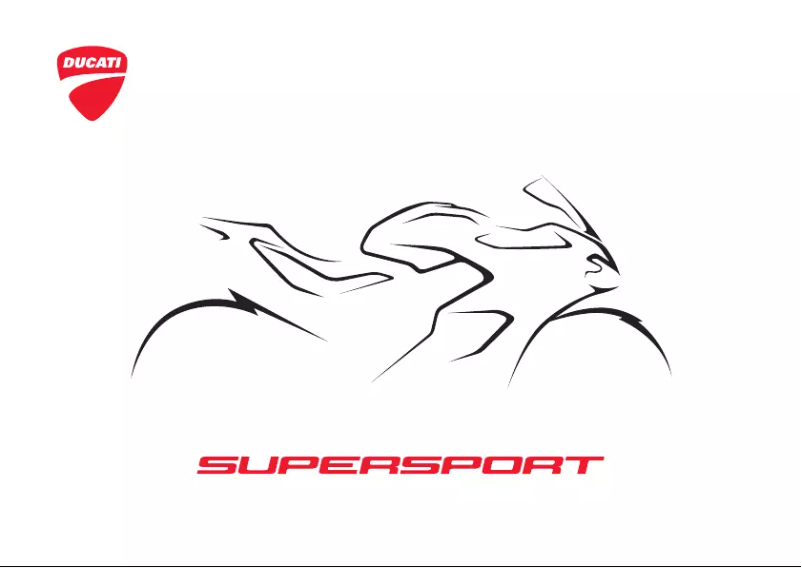 Página 1 del manual Manual de usuario Ducati SuperSport 950 S (2021)
