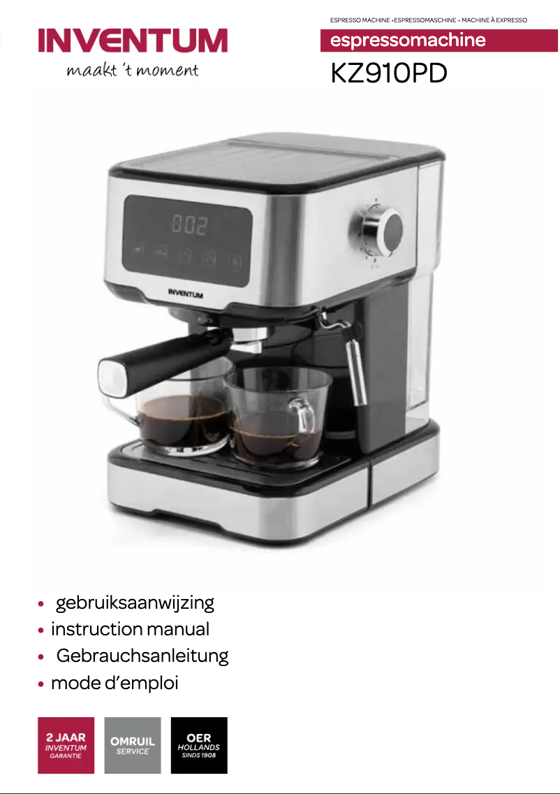 Imagen de la primera página del manual del dispositivo KZ910PD