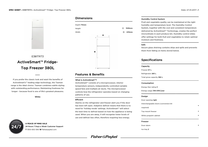 Imagen de la primera página del manual del dispositivo E381TRT3