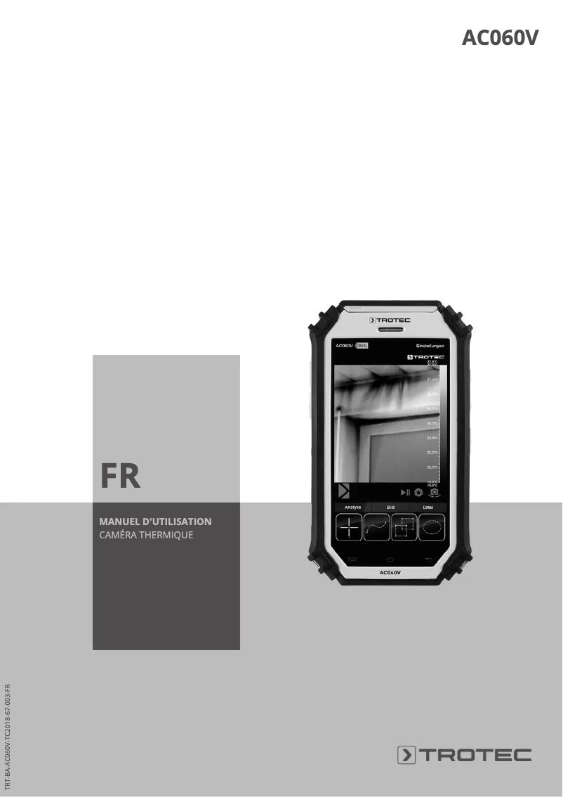 Imagen de la primera página del manual del dispositivo AC060V