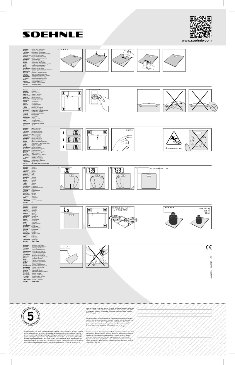 Página nº 1 - Manual de usuario Soehnle Mix & Match Stones 63349 1