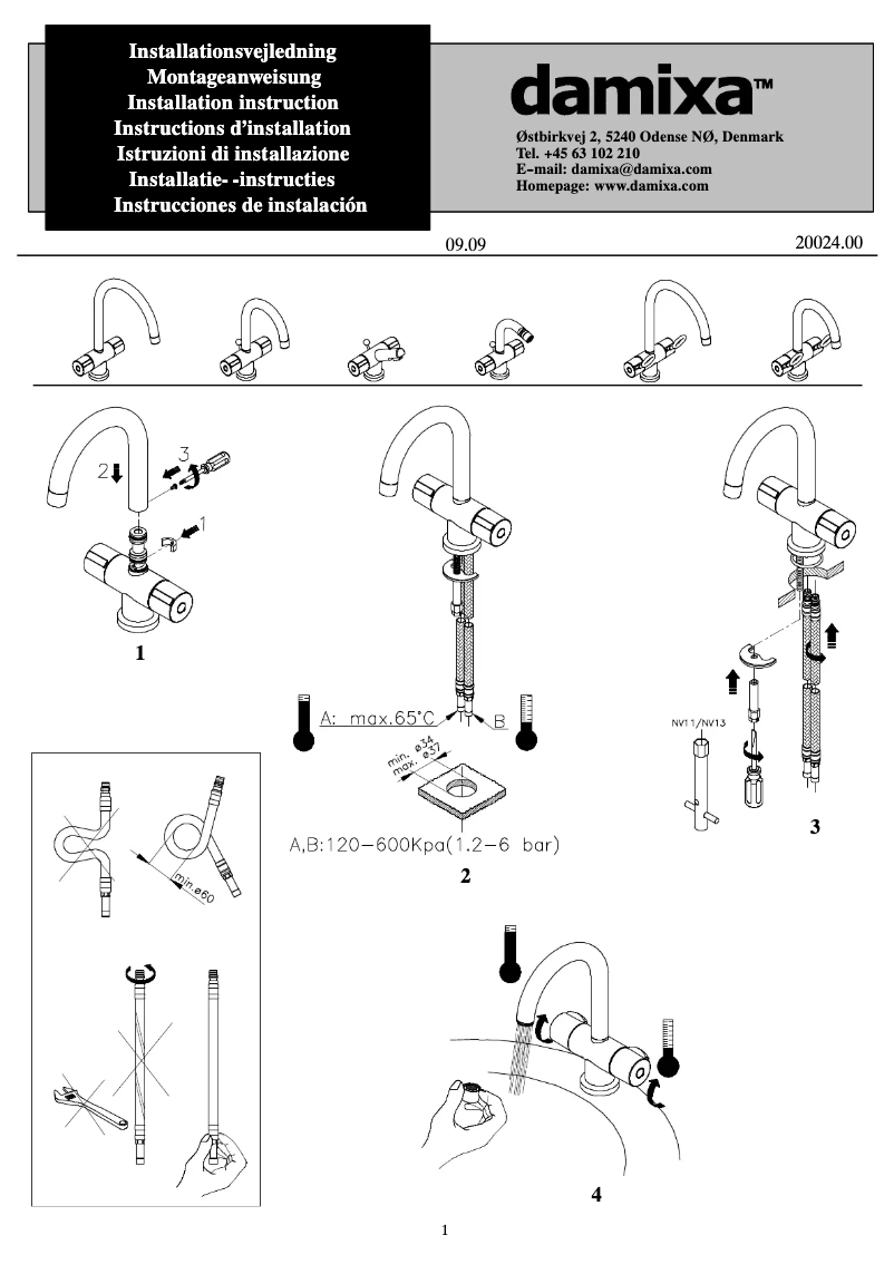 Imagen de la primera página del manual del dispositivo 6200000