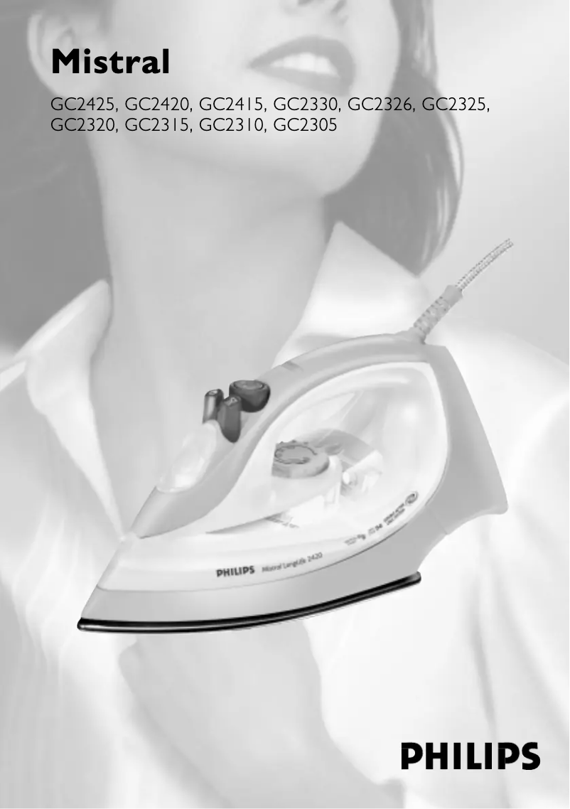 Imagen de la primera página del manual del dispositivo Mistral GC2320