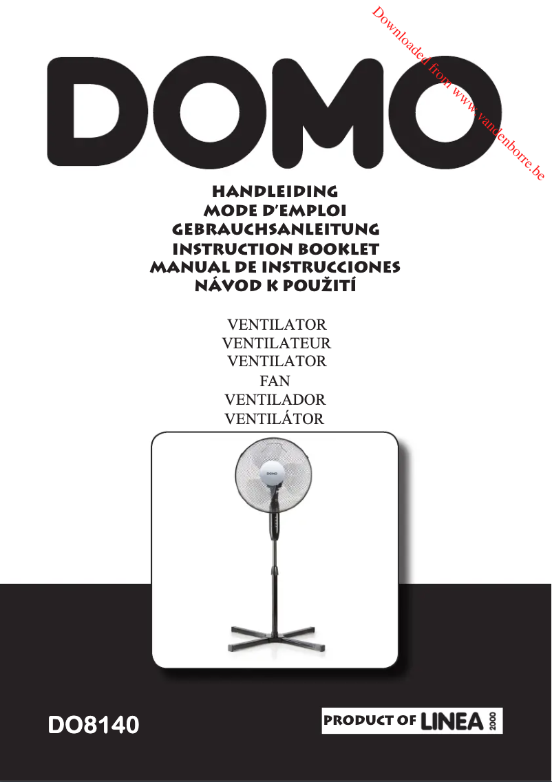 Página 1 del manual Manual de usuario Domo DO8140