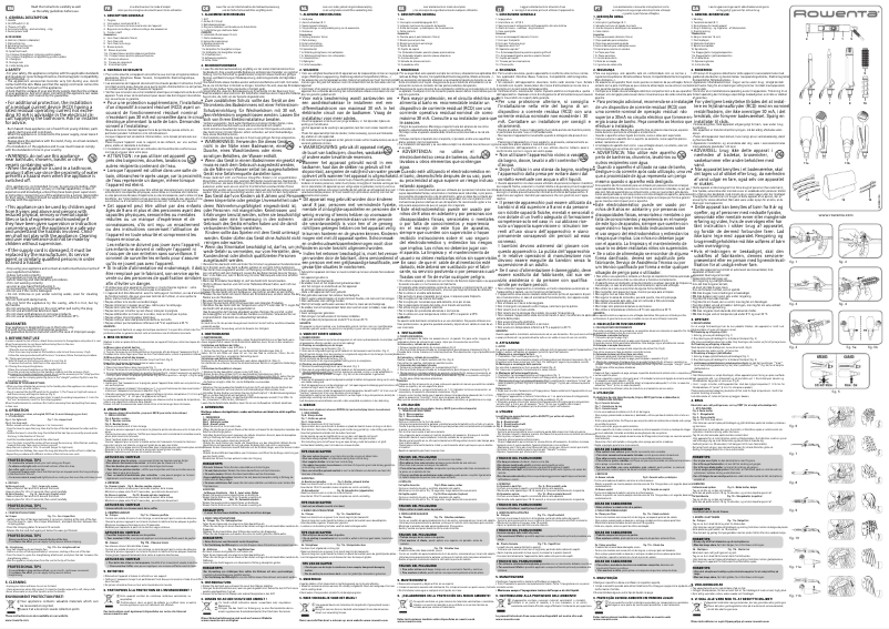 Página 1 del manual Manual de usuario Rowenta CF4132E0