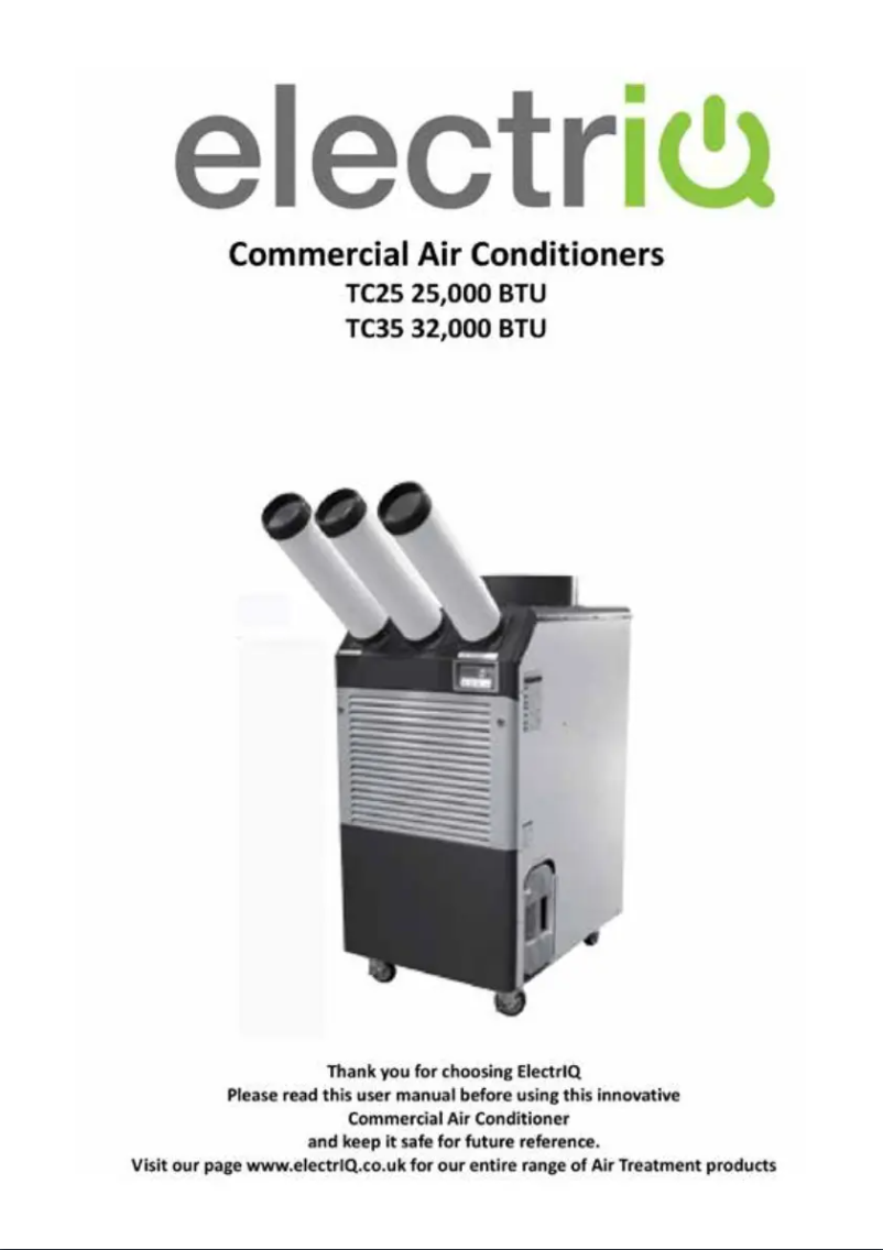 Página 1 del manual Manual de usuario ElectriQ TC25