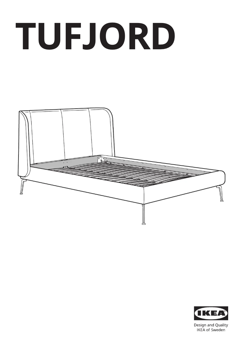 Página 1 del manual Manual de usuario Ikea TUFJORD 704.464.08