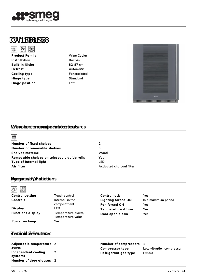 Imagen de la primera página del manual del dispositivo CVI138LS3