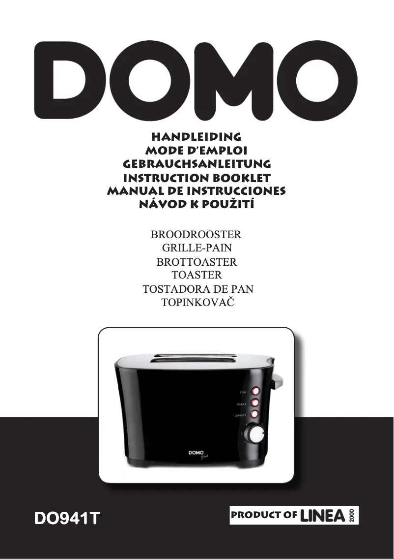 Imagen de la primera página del manual del dispositivo DO941T