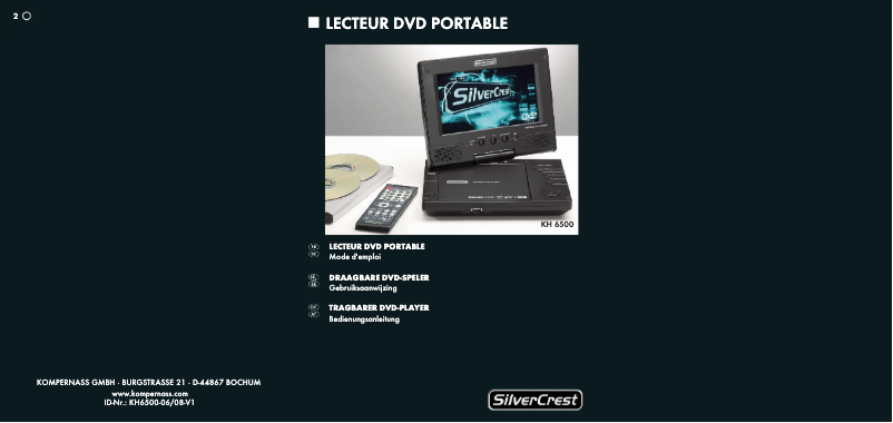 Imagen de la primera página del manual del dispositivo KH 6500