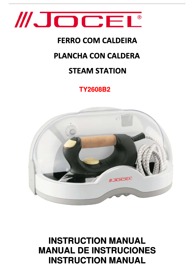 Página 1 del manual Manual de usuario Jocel TY2608B2