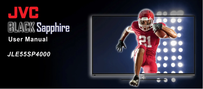 Página 1 del manual Manual de usuario JVC JLE55SP4000