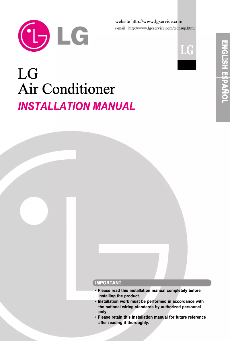 Página 1 del manual Manual de usuario LG AUUH488C