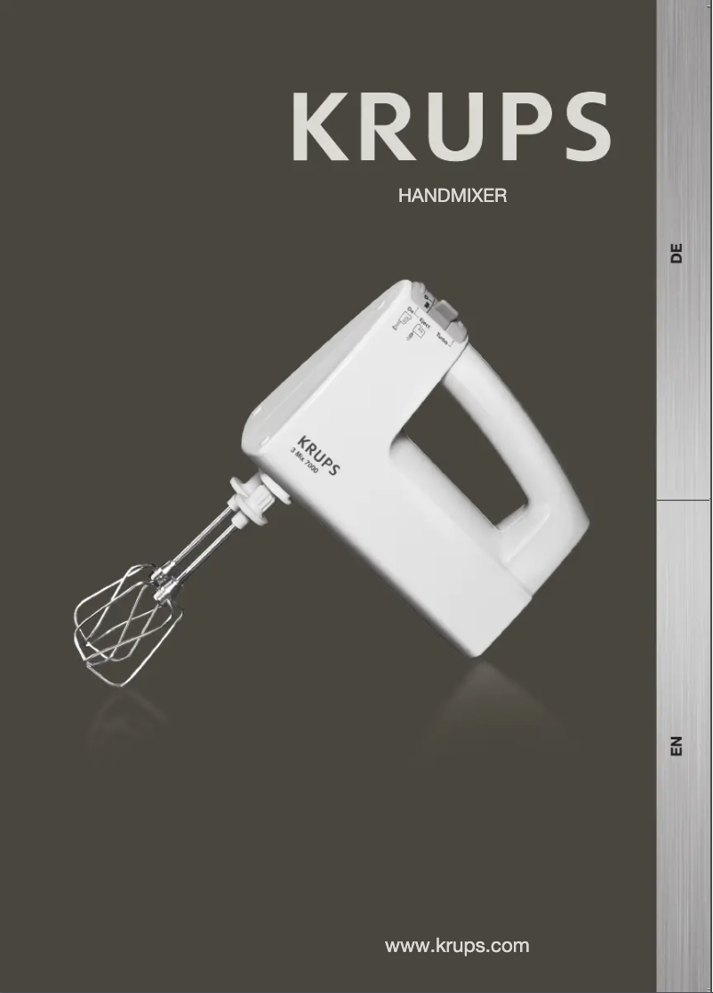 Imagen de la primera página del manual del dispositivo 3 Mix 7000