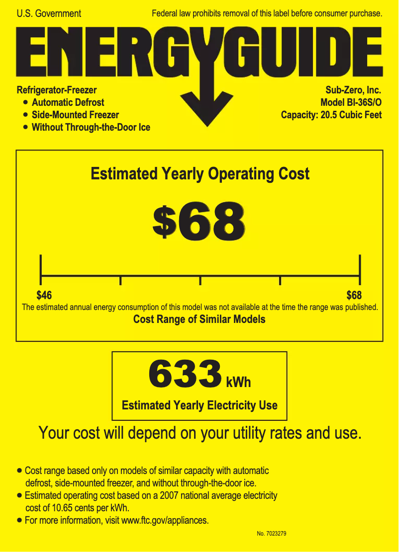 Imagen de la primera página del manual del dispositivo BI-36S/O