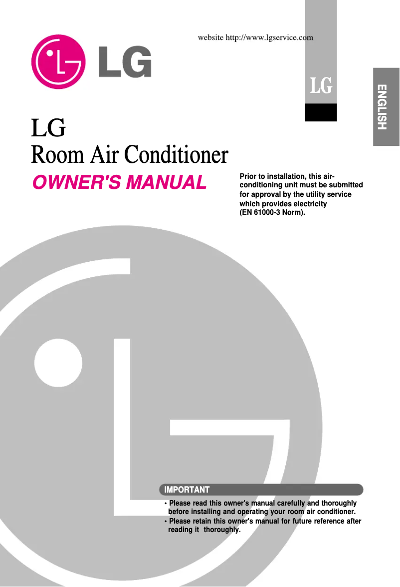Página 1 del manual Manual de usuario LG AS-H246TKA2
