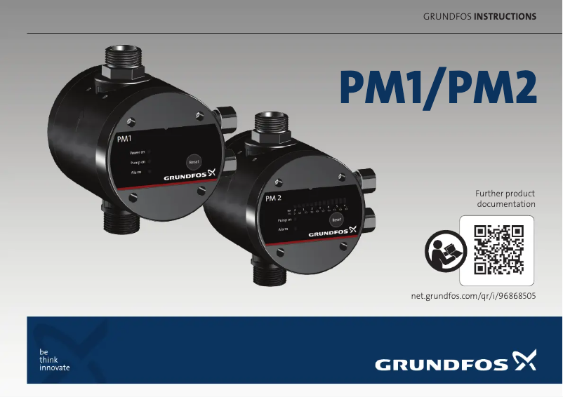 Página nº 1 - Ficha técnica Grundfos PM 2