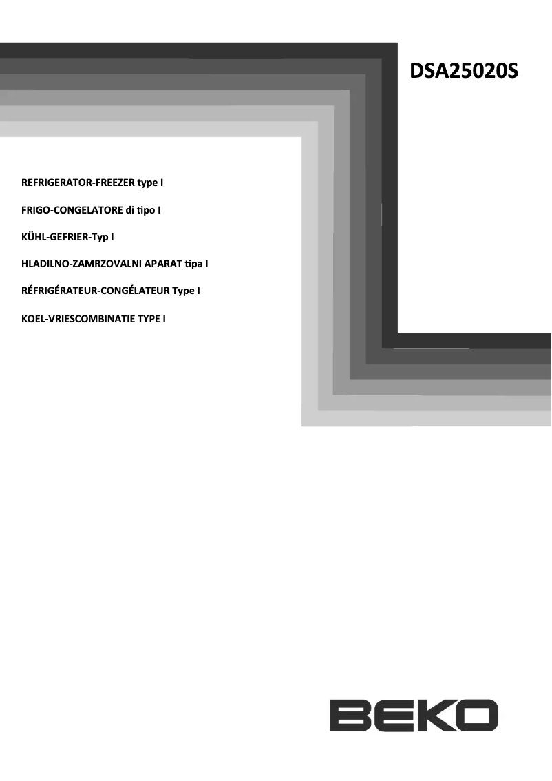 Imagen de la primera página del manual del dispositivo DSA25020S