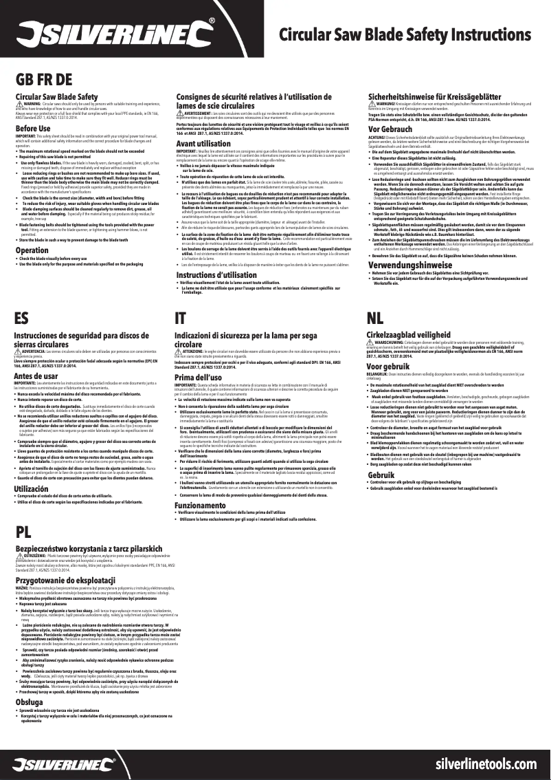 Página 1 del manual Manual de usuario Silverline 604320