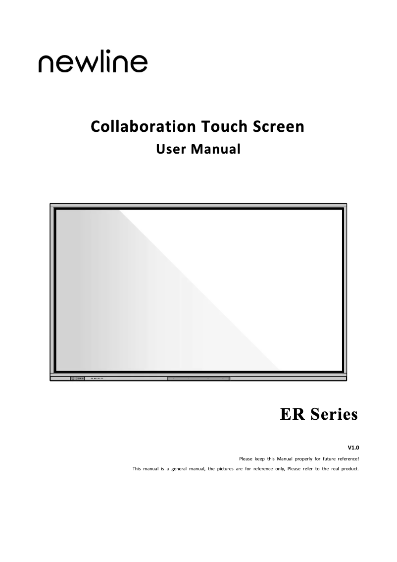 Imagen de la primera página del manual del dispositivo TT-8620ER