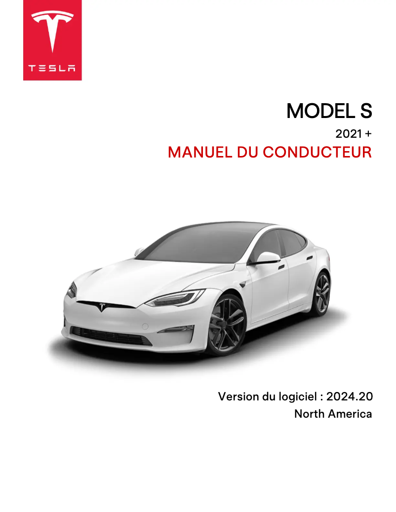 Imagen de la primera página del manual del dispositivo Model S (2024)