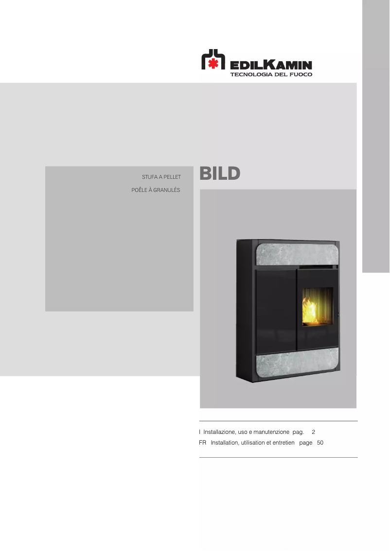 Imagen de la primera página del manual del dispositivo BILD