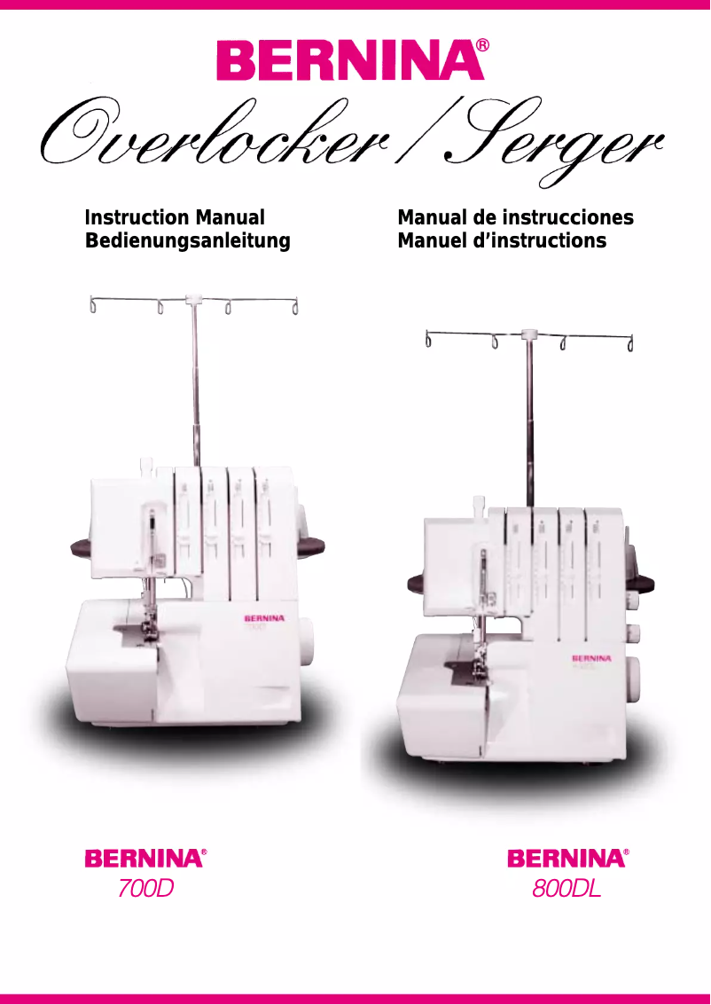 Imagen de la primera página del manual del dispositivo 700D