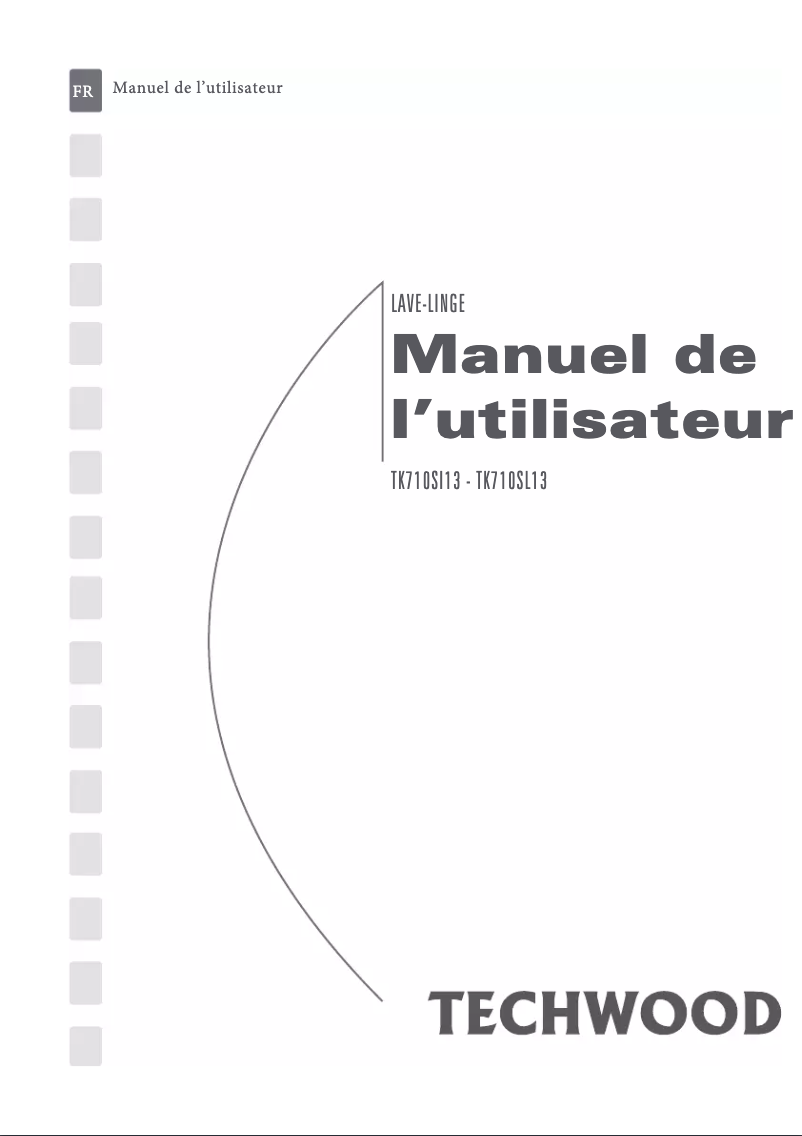 Imagen de la primera página del manual del dispositivo TK710SI13