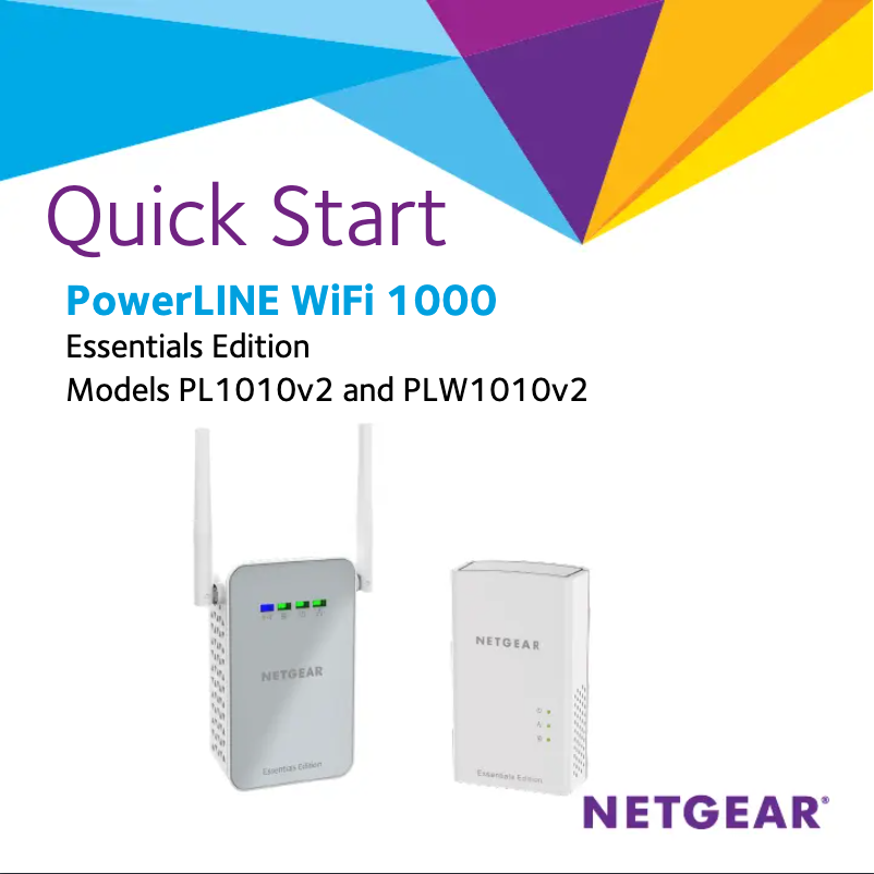 Página nº 1 - Guía de instalación Netgear PLW1010v2