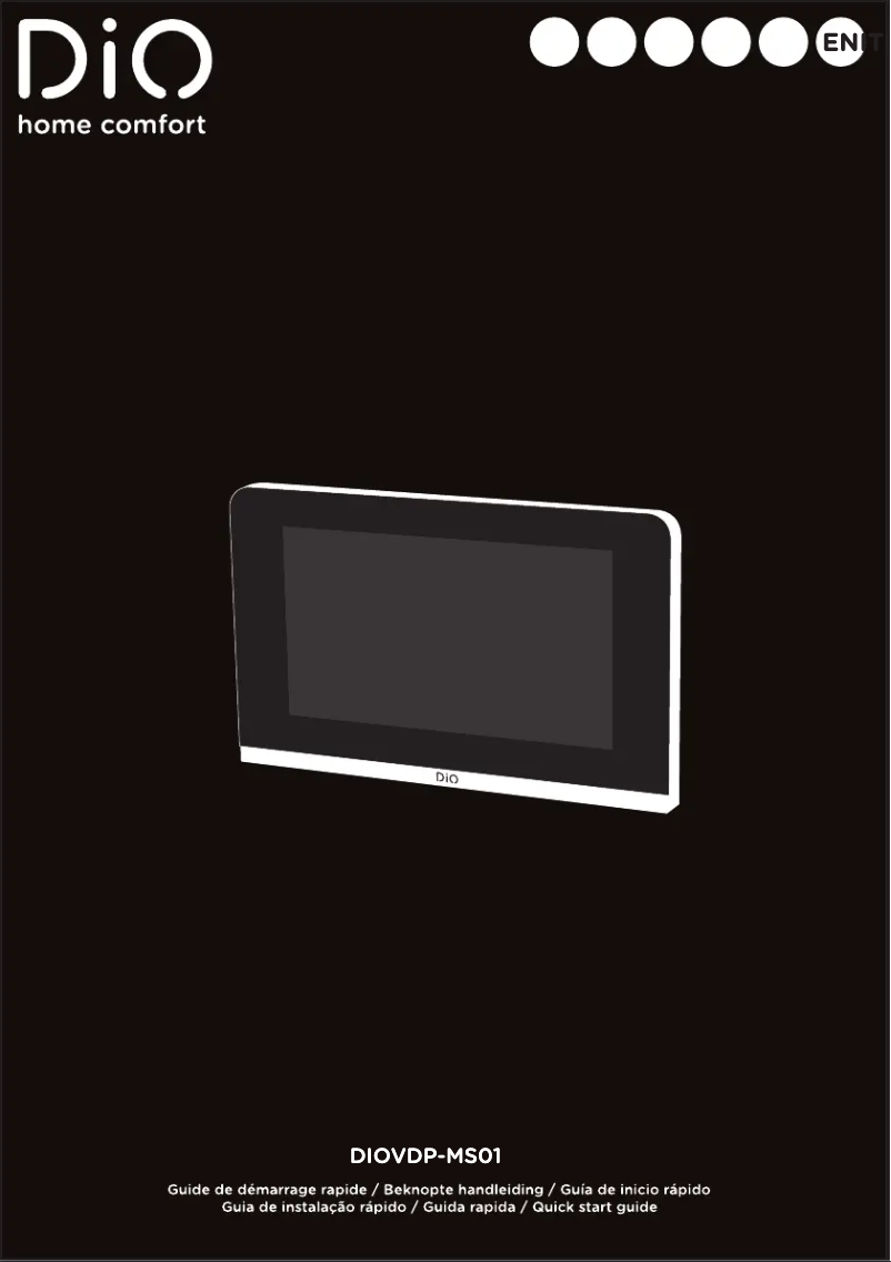 Página 1 del manual Manual de usuario DiO DiOVDP-MS01