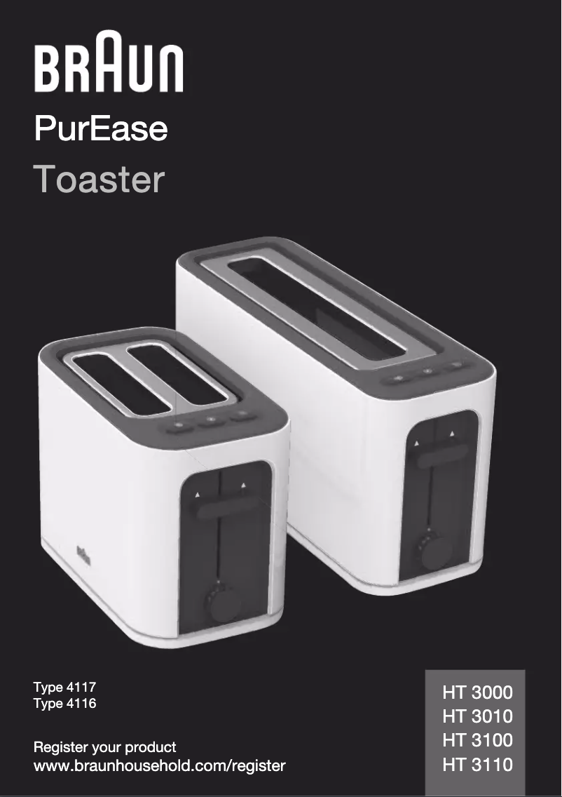 Página nº 1 - Manual de usuario Braun PurEase HT3010