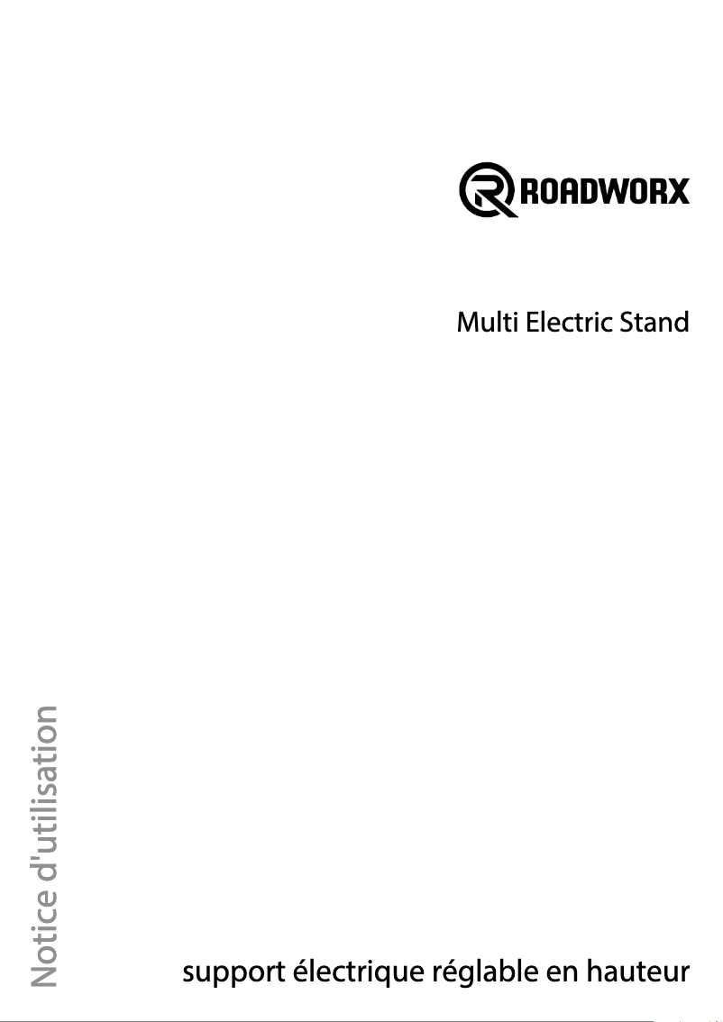 Imagen de la primera página del manual del dispositivo Multi Electric Stand