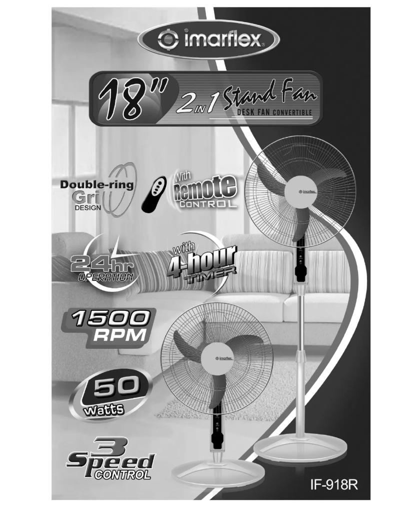 Imagen de la primera página del manual del dispositivo IF-918R