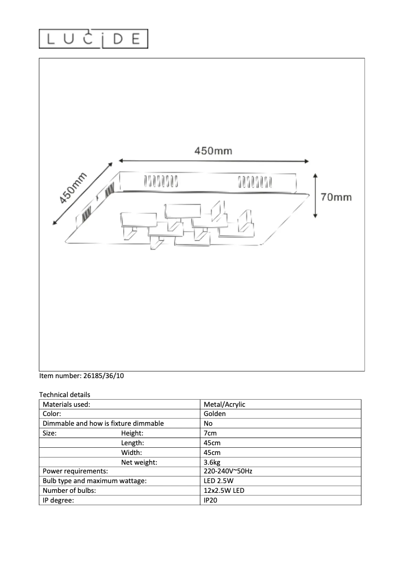 Imagen de la primera página del manual del dispositivo Anisto