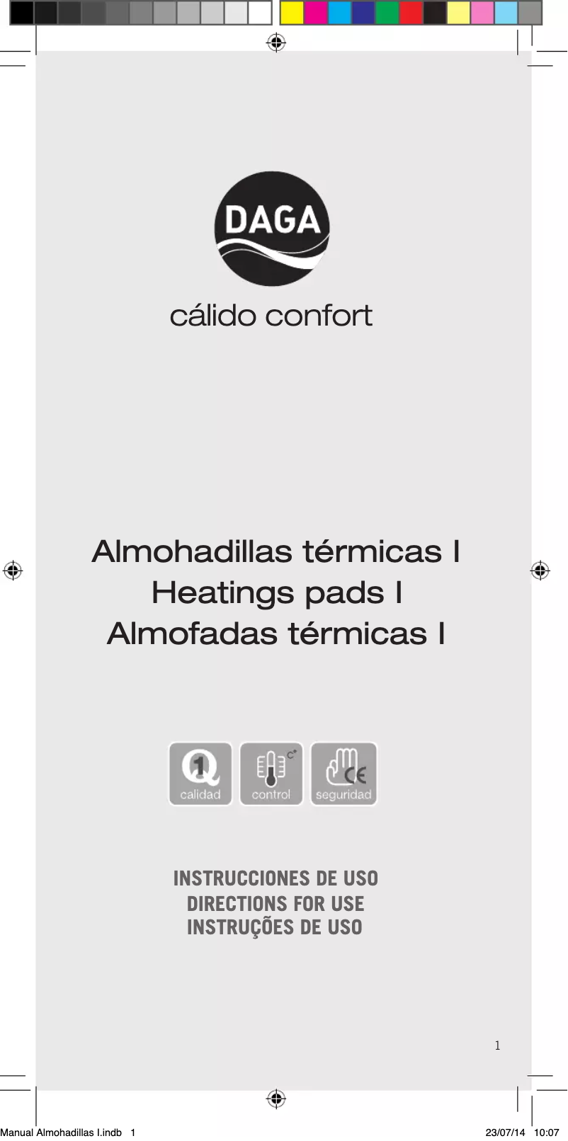 Página 1 del manual Manual de usuario Daga N 314