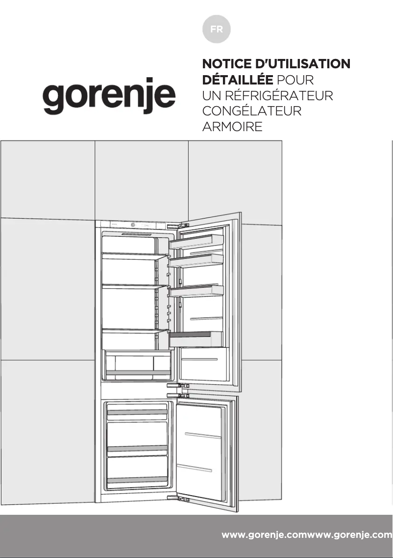 Página 1 del manual Manual de usuario Gorenje RKI4181E3