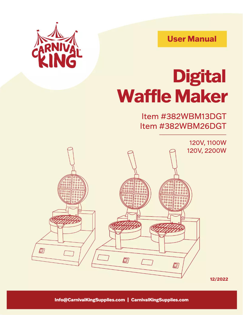 Imagen de la primera página del manual del dispositivo WBM26DGT