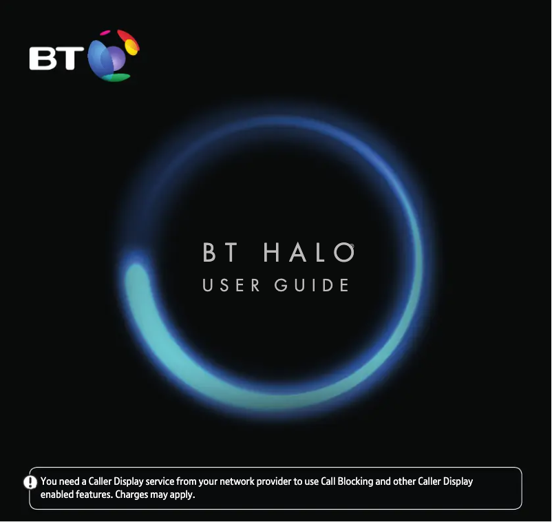 Página 1 del manual Manual de usuario British Telecom BT Halo Single