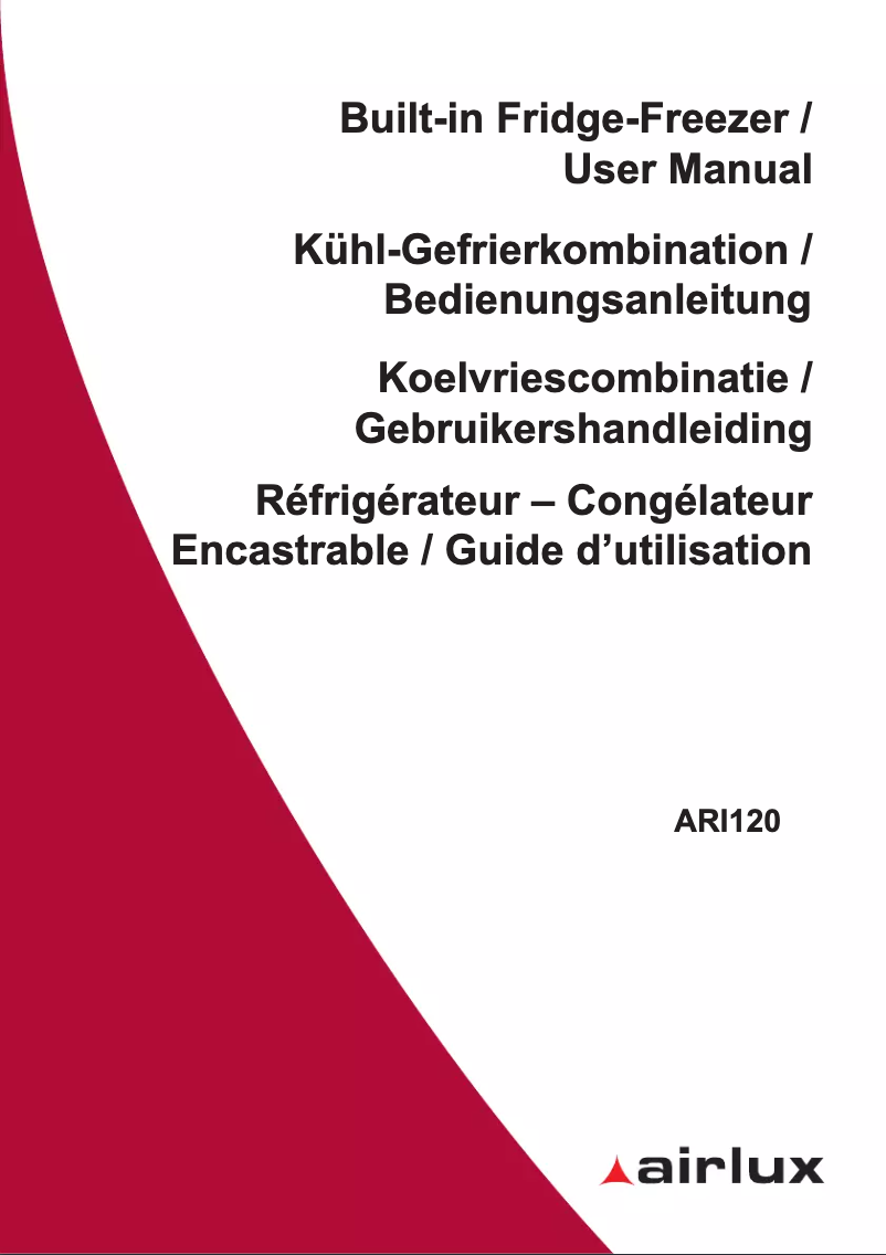 Página 1 del manual Manual de usuario Airlux ARI120