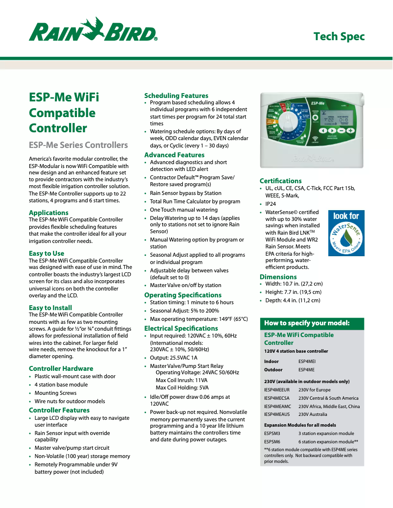 Imagen de la primera página del manual del dispositivo ESP-Me