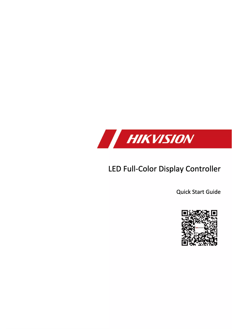 Página 1 del manual Manual de usuario Hikvision DS-D42V24-H