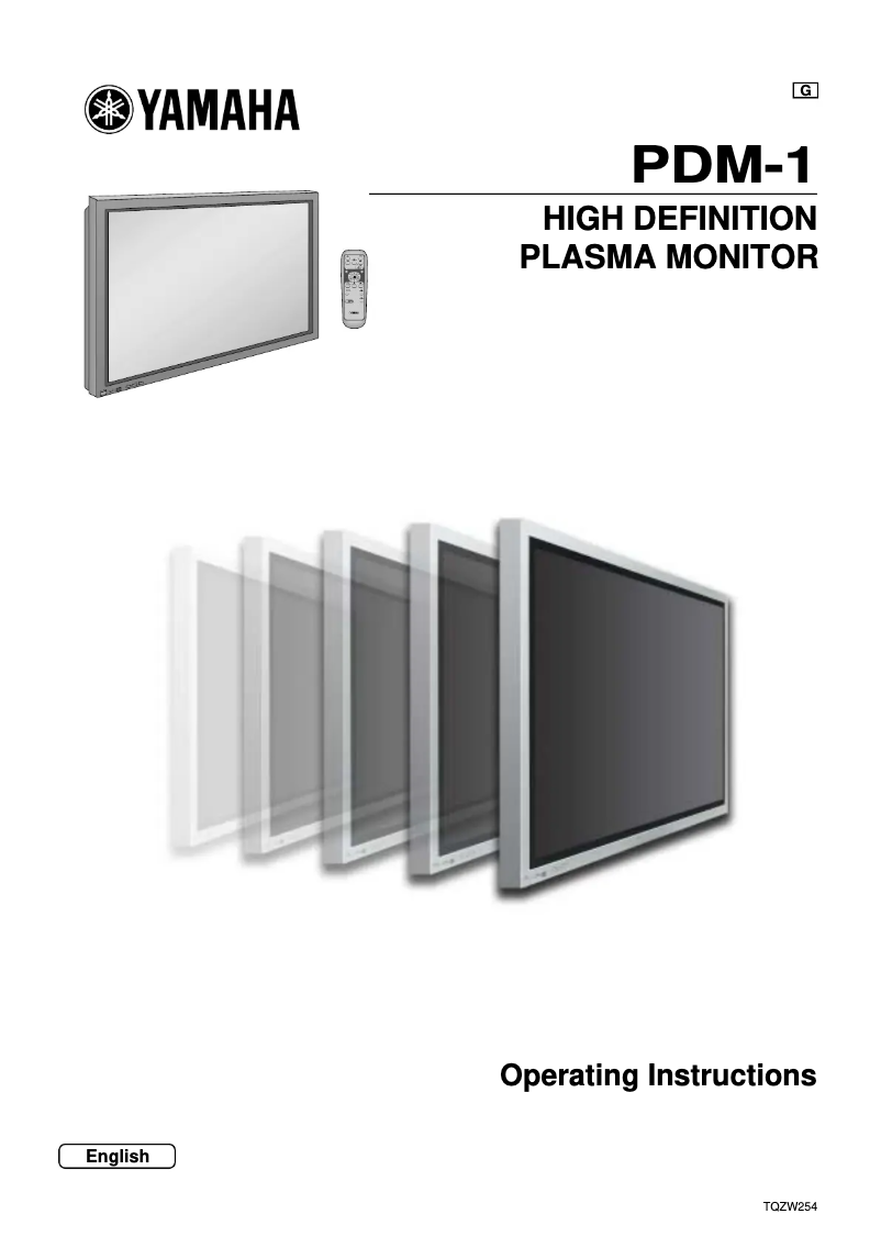 Imagen de la primera página del manual del dispositivo PDM-1