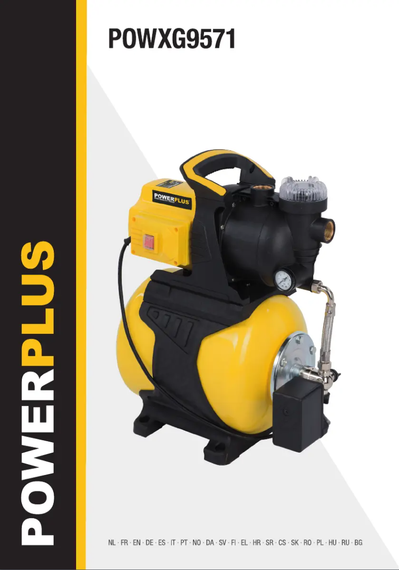 Página 1 del manual Manual de usuario PowerPlus POWXG9571