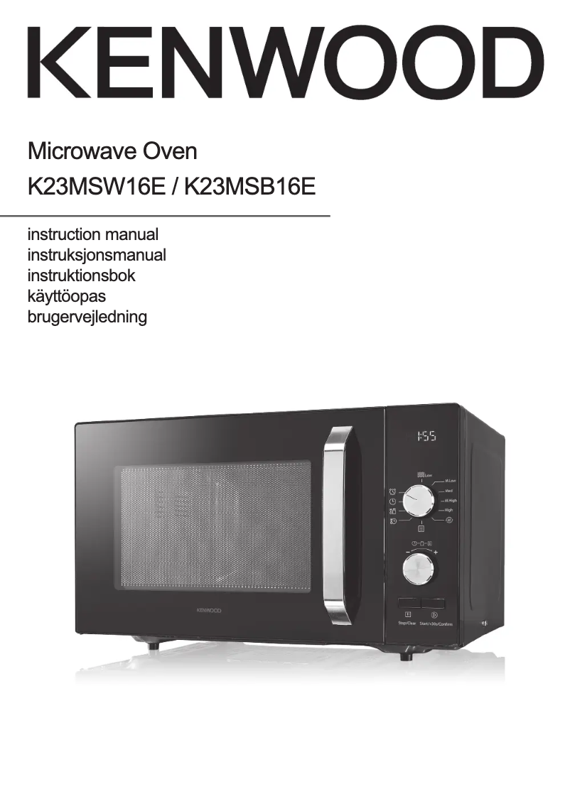 Imagen de la primera página del manual del dispositivo K23MSB16E